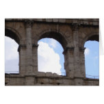 colosseum arches greeting cards