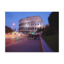 Colosseum at Night postcards
