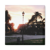 Colosseum at Sunset magnets