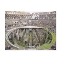 colosseum circle postcard