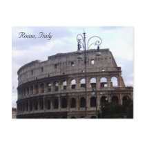 colosseum italy postcards