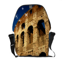 Colosseum Rickshaw Messenger Bag
