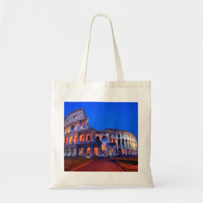 Colosseum Rome Canvas Bags