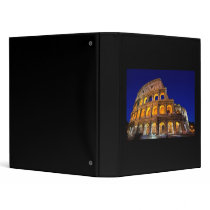 Colosseum Rome Vinyl Binder