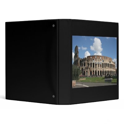 Colosseum Rome binders