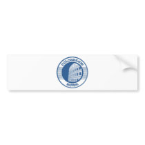 COLOSSEUM ROME BLUE bumper stickers