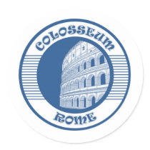 COLOSSEUM ROME BLUE stickers