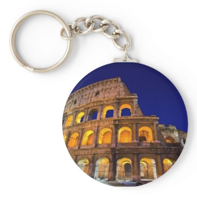 Colosseum Rome keychains