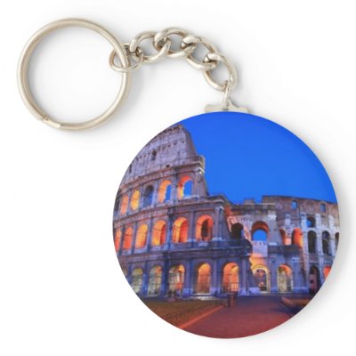 Colosseum Rome Keychains
