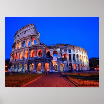 Colosseum Rome posters