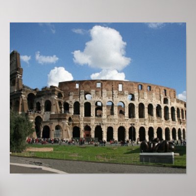 Colosseum Rome posters