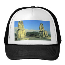 Colossi of Memnon, Luxor, Egypt Desert Trucker Hats