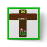 Colossians 2: 14 the Cross button