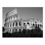 Colossium black and white postcards