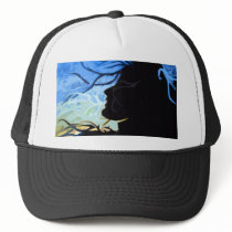 Colour and shape of a girl hats