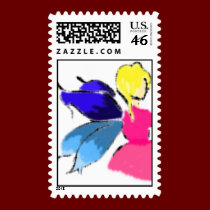 colour faery stamp stamps