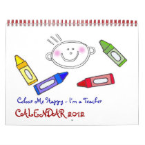Colour Me Happy Wall Calendar