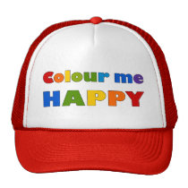 Colour Me Happy Cap hats