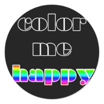 Colour me happy stickers