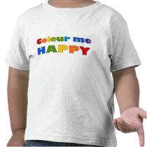 Colour Me Happy Toddler T-Shirt t-shirts