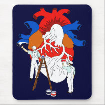 Colour My Heart - Mousepad by AboveTheBelt Colour My Heart - Mousepad