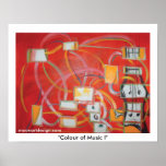 "Colour of Music I" Posters