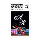 COLOUR PALETTE MONOGRAM STAMP