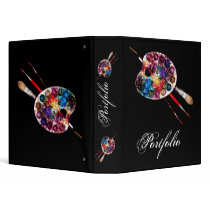 COLOUR PALETTE , portfolio 3 Ring Binder
