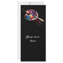 COLOUR PALETTE CUSTOMIZED RACK CARD