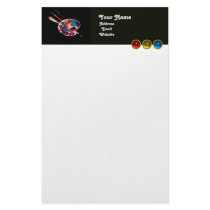 COLOUR PALETTE , white Stationery Design