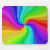 colour twisted mousepad