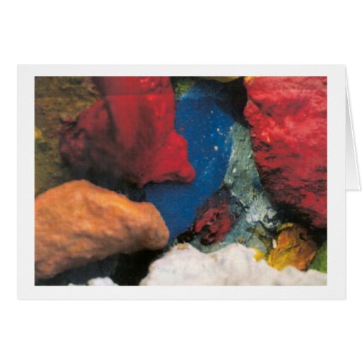 Colourcode:Paint series Greeting Card