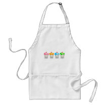 Coloured Buns Apron
