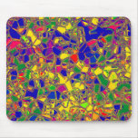 Coloured Glass Segments ? Mouse Pad