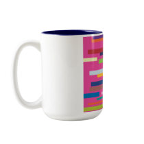 Coloured Stripes Mug