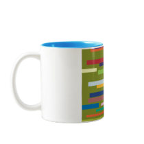 Coloured Stripes Mug