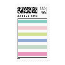 Coloured Stripes Postage