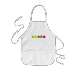 colourful alphabet letters apron