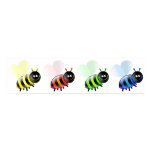 Colourful Bees
