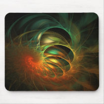 Colourful Coccoon Fractal mousepads