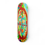 Colourful Compass Skate Boards