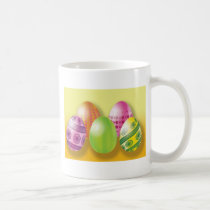 Colourful Easter Eggs mugs