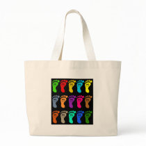 Colourful Feet Bag