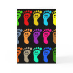 Colourful Feet Cards