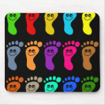 Colourful Feet Mouse Mats