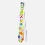 Colourful Germs Neck Tie