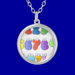 COLOURFUL GOOGLY EYE NUMBERS BUBBLY FUN KIDS EDUCA necklaces