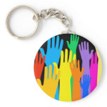 Colourful Hands Keychain