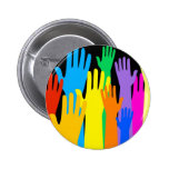 Colourful Hands Pins