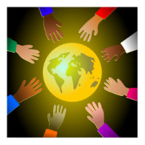 Colourful Hands posters